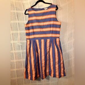 LL Bean Cotton dress sz 16